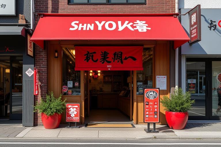 Shin-Yoko Ramenの外観